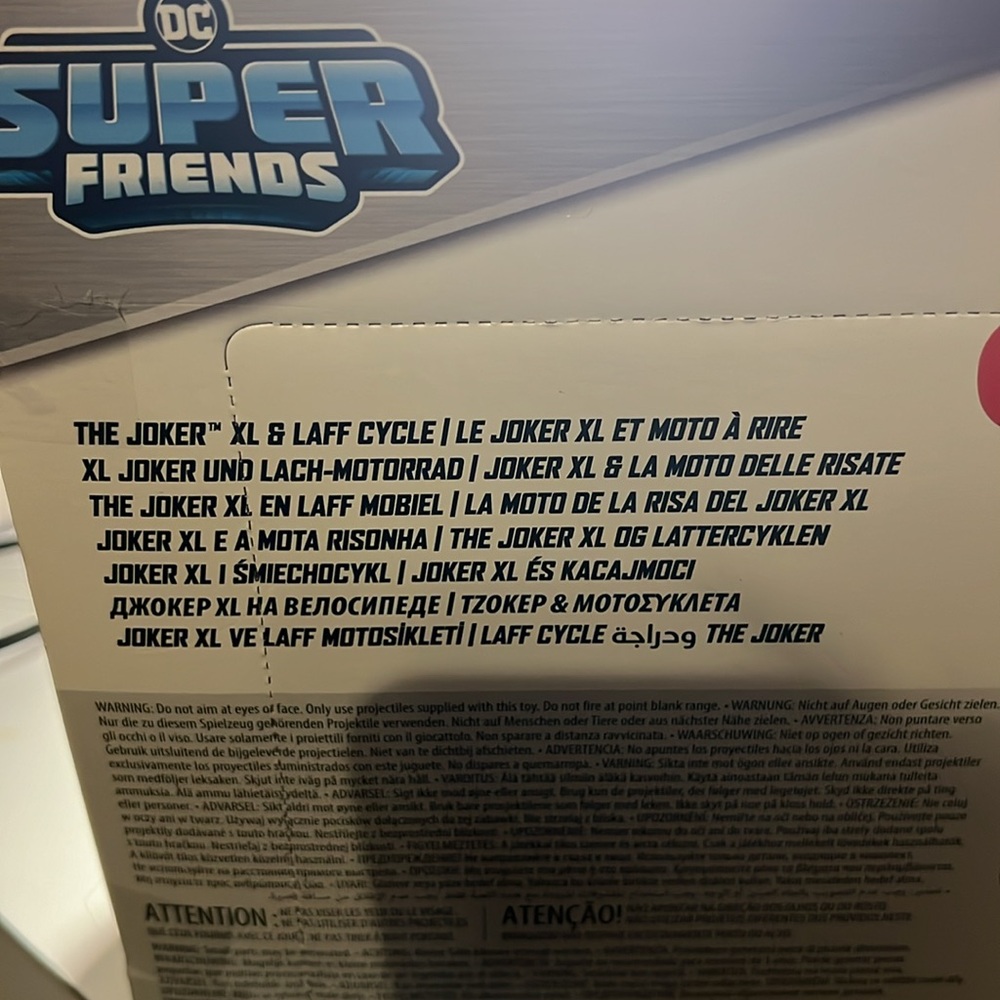 DC Fisher Price Imaginext XL Super Friends- Joker Laff Cycle. Brand New!! - Picture 4 of 6